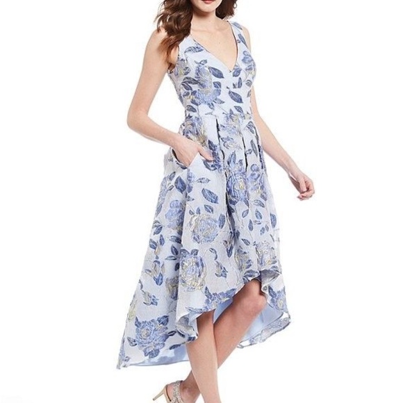 Gorgeous Eliza J flowered dress NWT - Picture 1 of 11
